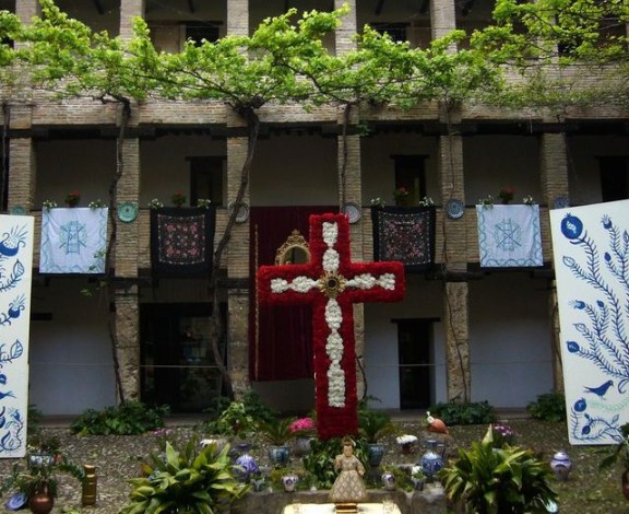 Cruces de Mayo, fète à Grenade.
