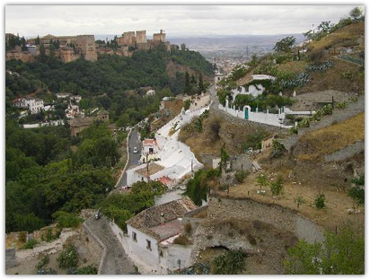 Albaicin et Sacromonte, Grenade.