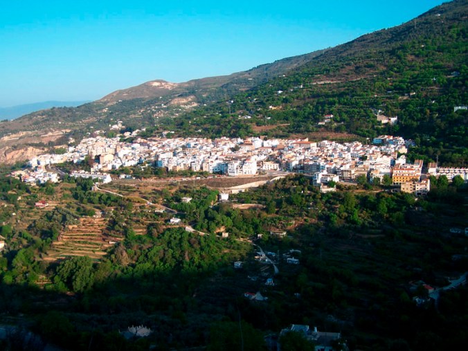 Lanjarón à Grenade (Andalousie)
