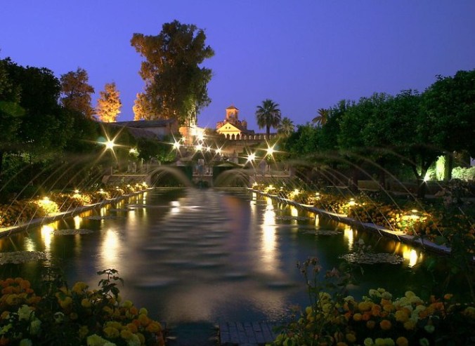 Jardins de l'Alcazar de Cordoue (Andalousie)