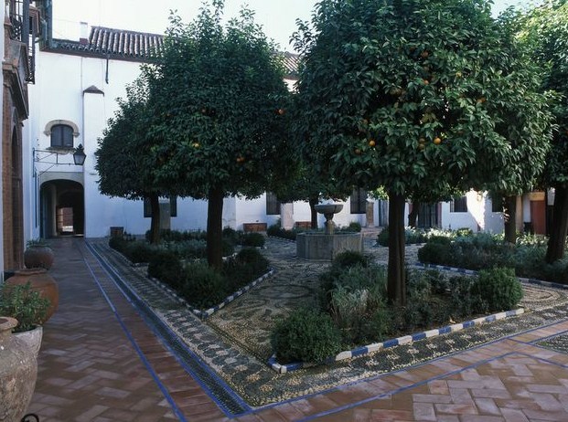 Patio duMusée des Beaux Arts- Cordoue (Andalousie)