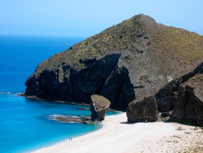 Plage de Los Muertos à Carboneras, Almería (Andalousie)