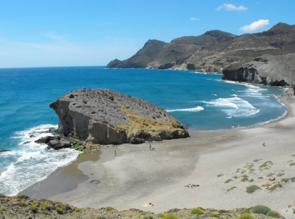 Playa de Monsul, Almería (Andalousie)