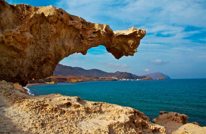 Plage des Escullos, Almeria (Andalousie)