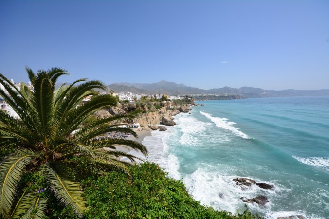 Nerja beach
