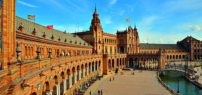 La plaza de España
