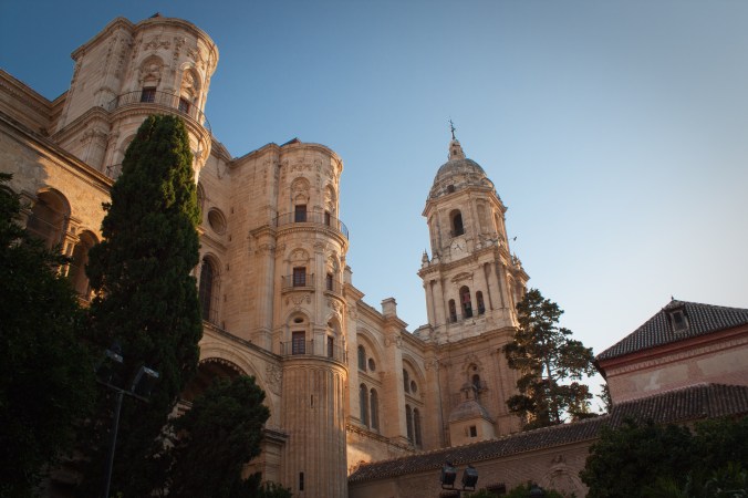 la cathédrale de Malaga