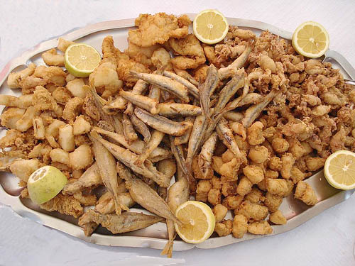 fritura de pescado